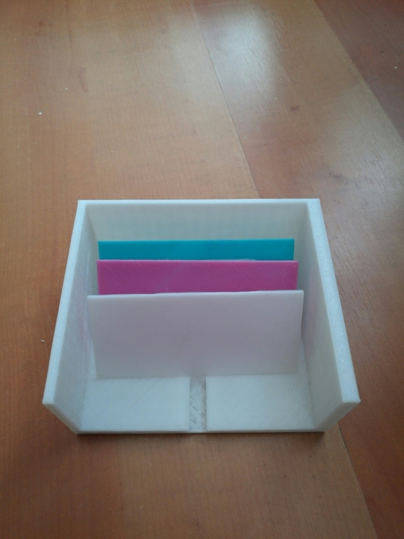 Card Organizer with Separators