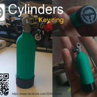Cylinders [Key ring] - Thumbnail 2