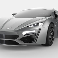 MODEL- LYKAN  HYPERSPORT-R1 - Thumbnail 1