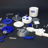 R2D2 3d Printed - Star Wars - 3dFactory Brasil - Thumbnail 7