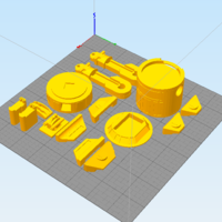 R2D2 3d Printed - Star Wars - 3dFactory Brasil - Thumbnail 8