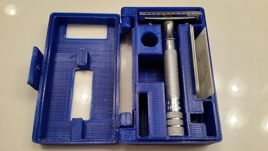 Safety Razor Case 3D Print 91981