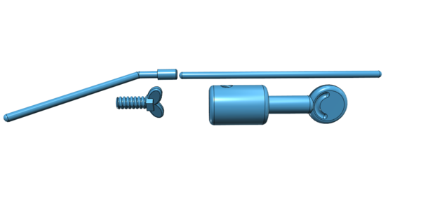 Universal Mouthstick adapter for people with hands disabilities