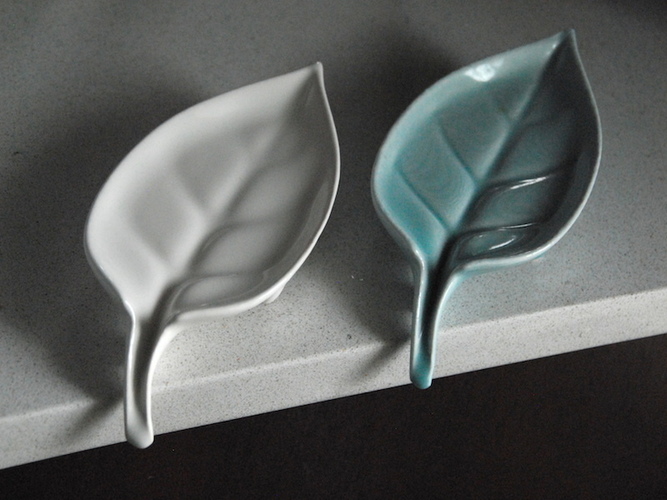 Leaf: Self-Draining Soap Dish 3D Print 92024