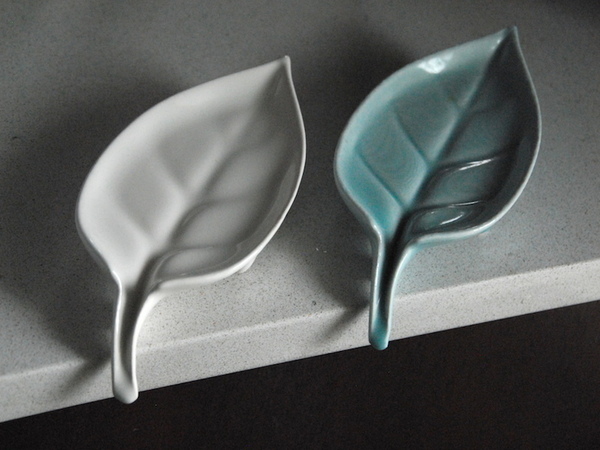 Medium Leaf: Self-Draining Soap Dish 3D Printing 92024