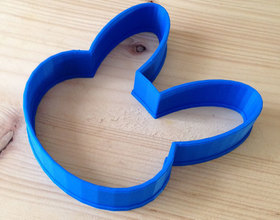 Pin Bunny Cookie Cutter 3D Printing 92033