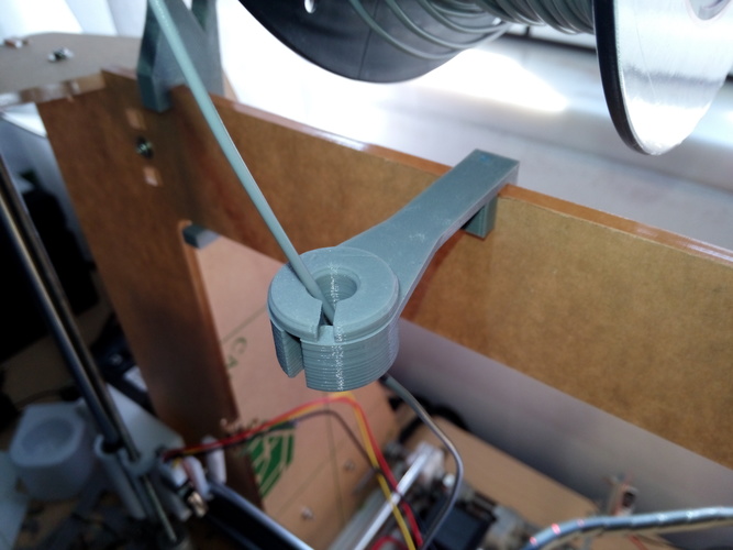 Simple Filament Guide and Locker 3D Print 92079