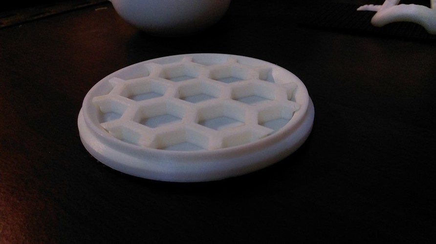 Liquid Off Coaster 3D Print 92086