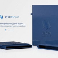 Small STEEM WALLET (STEEMIT.COM) 3D Printing 92220
