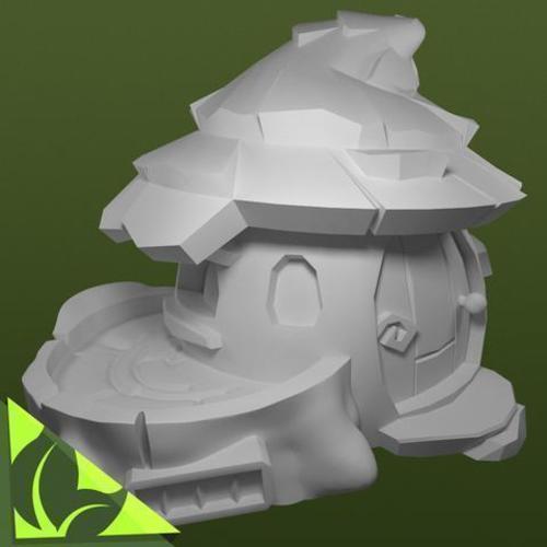 Elemental Village - Earth Dwelling 3D Print 92231