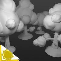 Elemental Village - Verdant Tree Pack - Thumbnail 1