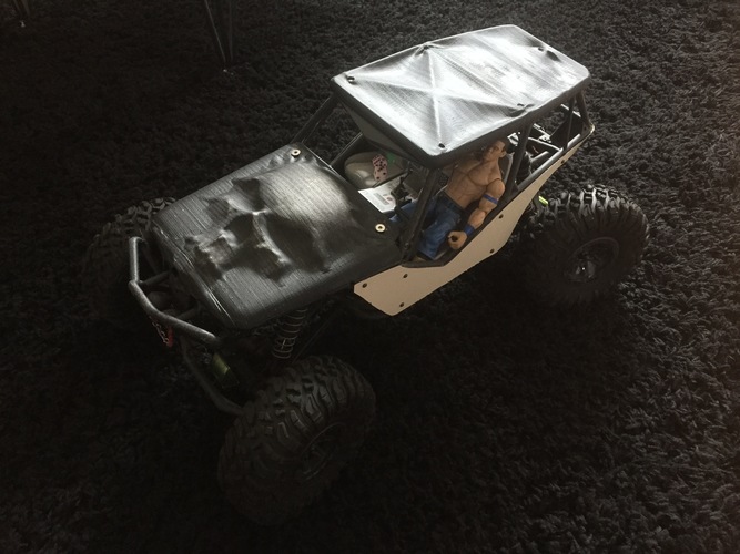Soft Top for the Axial Wraith 3D Print 92250