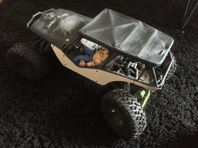 Soft Top for the Axial Wraith 3D Print 92252