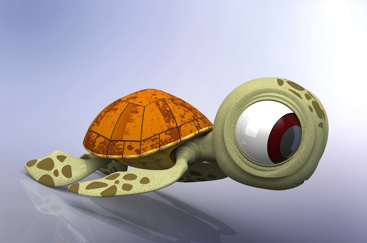 MY  TURTLE  LITTLE 3D Print 92318