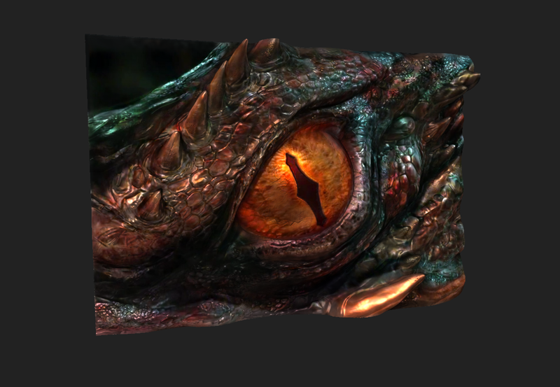 The Hobbit: Smaug's Eye -Low Resolution