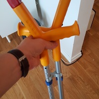 Small Crutch holder  3D Printing 92351