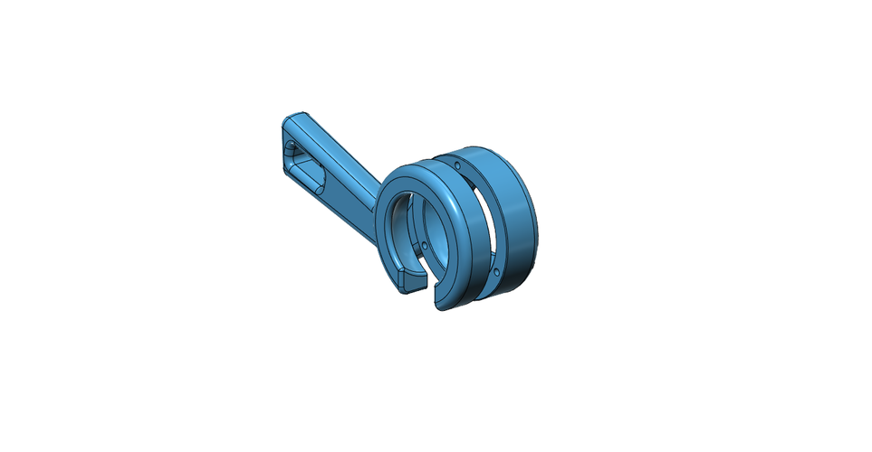 Door Knob Extender 3D Print 92366