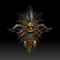 Diablo- Witch Doctor- Crest - Thumbnail 2