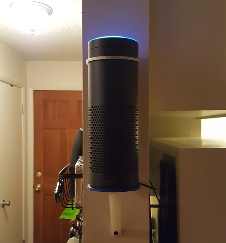 Amazon Echo Wall Mount 3D Print 92441