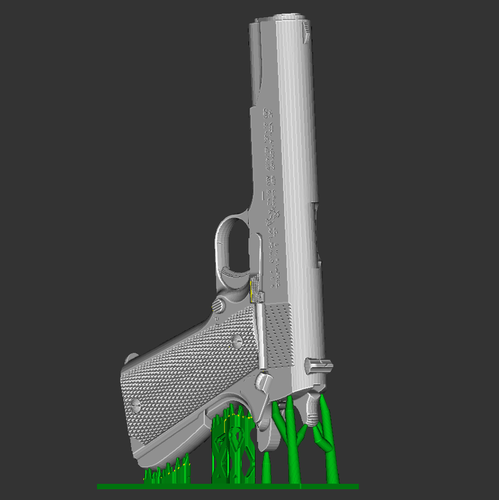 revolver M1911 3D Print 92445