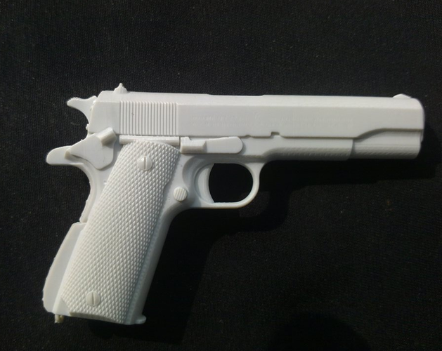 revolver M1911 3D Print 92455