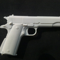 Small revolver M1911 3D Printing 92455