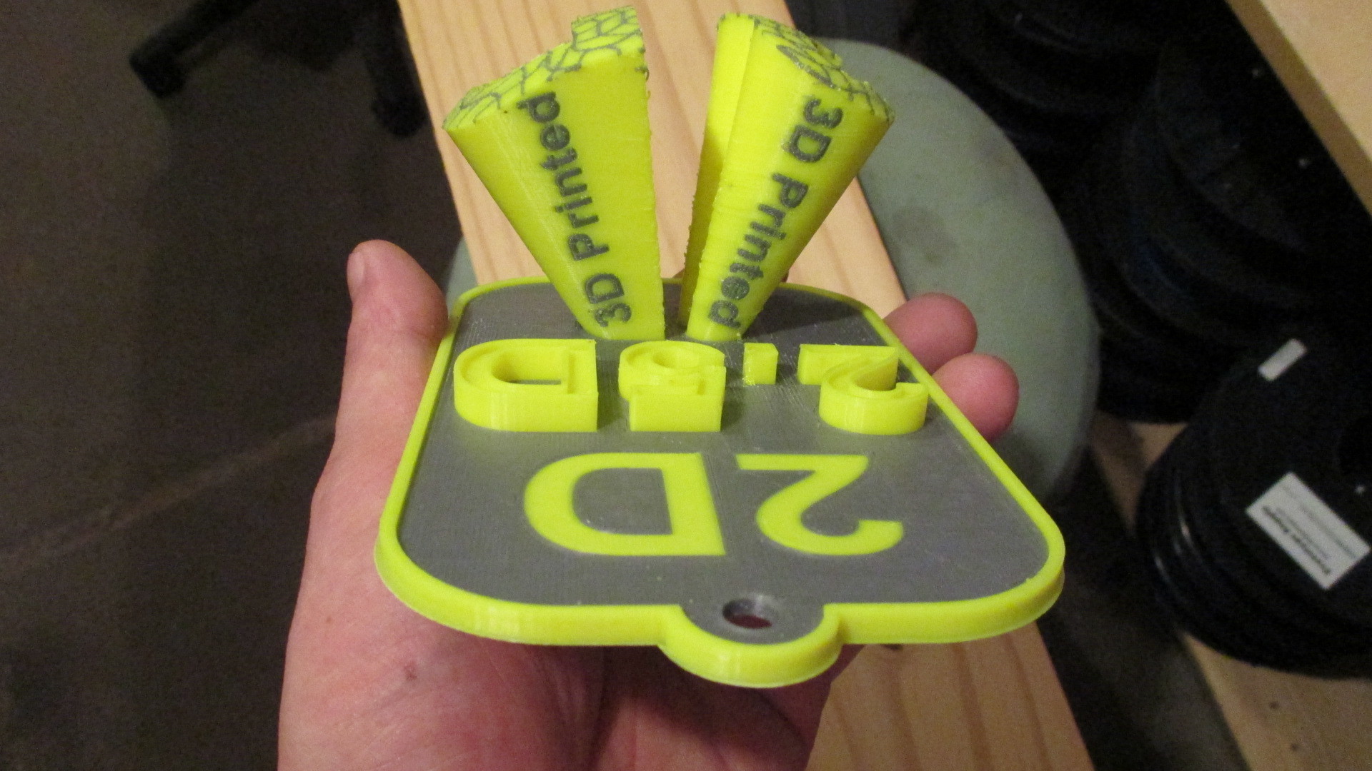3d Printed 2d 2 5d 3d Dualstrusion By 3dcrazy Pinshape