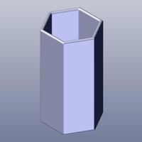 Hexagonal Pencil Pots in Tray - Thumbnail 4
