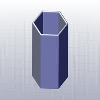 Hexagonal Pencil Pots in Tray - Thumbnail 6