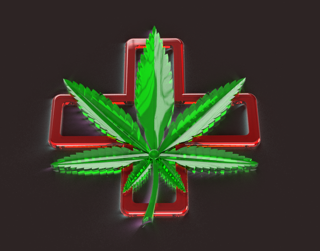 Dual Extrusion- Medical Marijuana 3D Print 92518