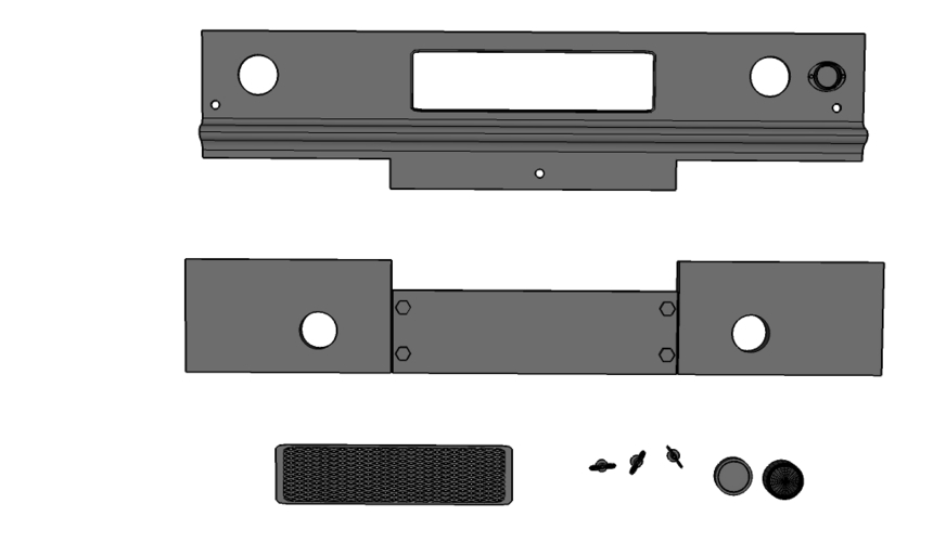 MJ-1B Bomb Lift- back body 3D Print 92519