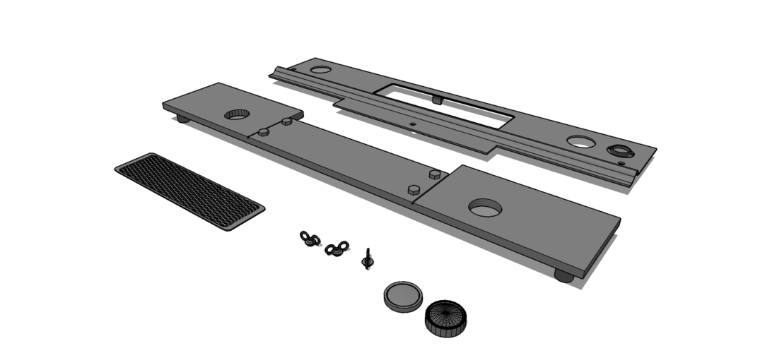 MJ-1B Bomb Lift- back body 3D Print 92520