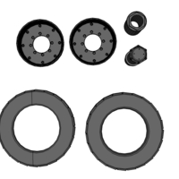 MJ-1B Bomb Lift-rear wheel left - Thumbnail 1