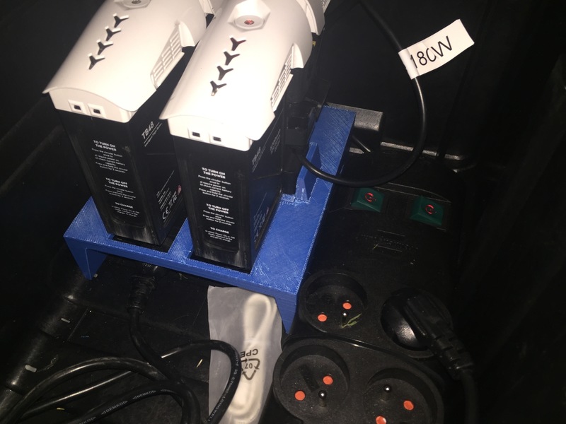 Dji Inspire battery charger hub support for box