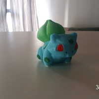 BulbaSaur Pokemon Go 3dFactory Brasil - Thumbnail 1