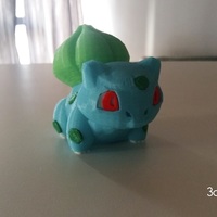 BulbaSaur Pokemon Go 3dFactory Brasil - Thumbnail 2