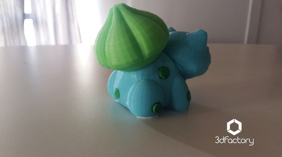 BulbaSaur Pokemon Go 3dFactory Brasil 3D Print 92651