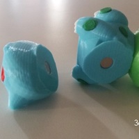 BulbaSaur Pokemon Go 3dFactory Brasil - Thumbnail 5