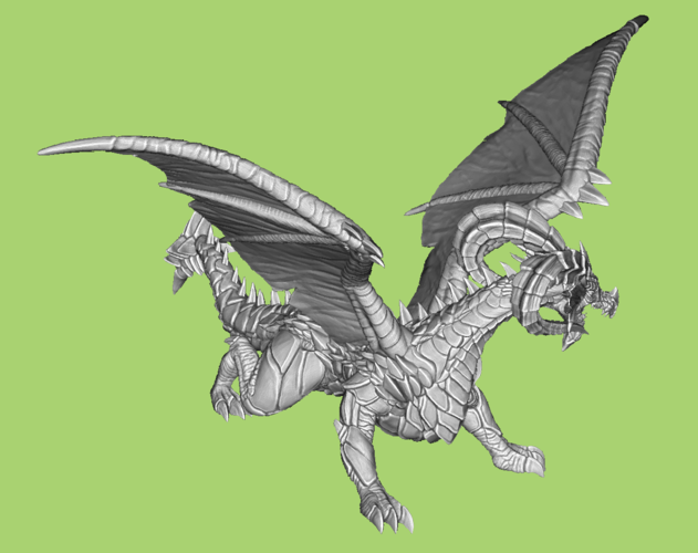 Dragon 3D Print 92696