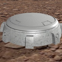 Sci-fi Bunker 28mm-32mm scale - Thumbnail 2