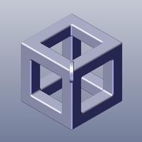 Cube Keyring - Thumbnail 3
