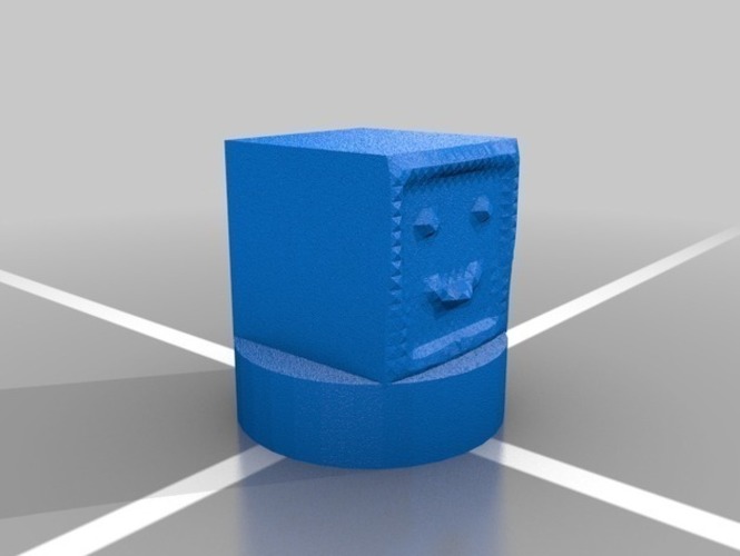 Smiley Chess Set 3D Print 92753