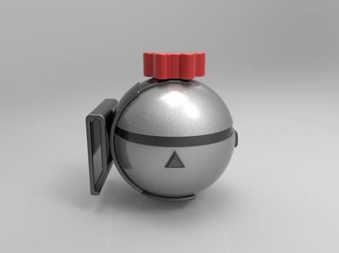 Old Pokeball (Sammy´s Pokeball) 3D Print 92764