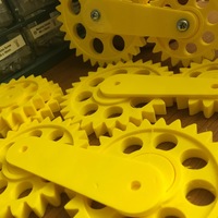 Small Gears:  Working Steampunk Style with Rods Even! 3D Printing 92772