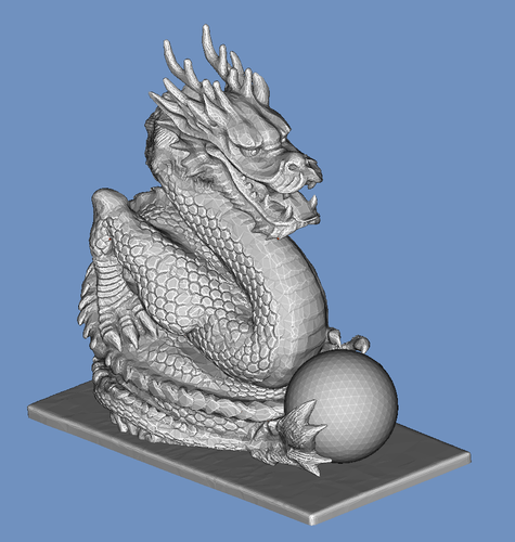 Dragon and ball 3D Print 92818