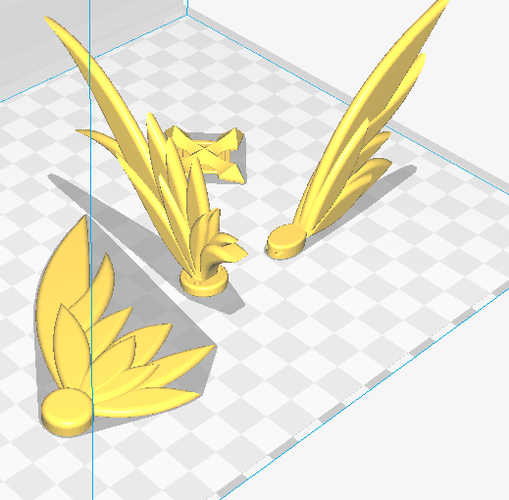 Accessories Wing of Game Idolish7 3D Print 92826
