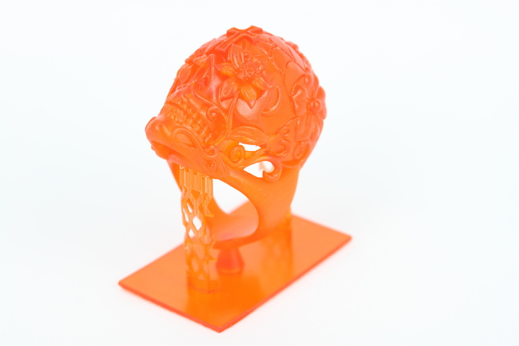 Skull ring 3D Print 92954
