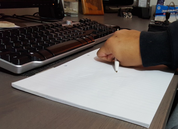 Disability Friendly Pen Holder