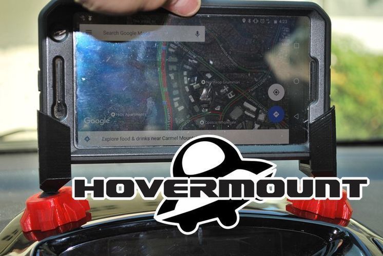 Hovermount - Dashboard Phone Holder 3D Print 92991