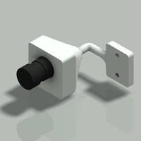 Small Suport Camera Raspberry Pi 3  3D Printing 93018